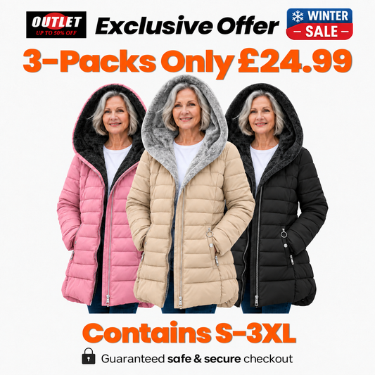 CLEARANCE SALE🔥Quilted coat with fleece lining